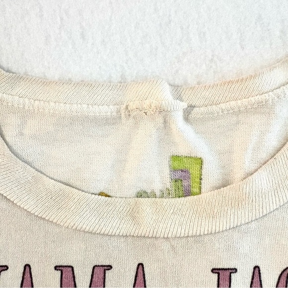 Vintage Panama Jack AOP Single Stitch Pastel T-Shirt Tee Size Youth Small - Picture 4 of 8